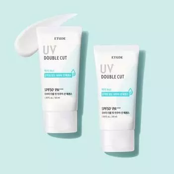 Этюд Хаус УФ(ультрафиолетовый) Double Cut Aqua Sun Essence Duo Set SPF50+ PA++++, 50 мл (3 варианта) 1PCS