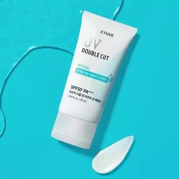 [Etude House] UV Double Cut Aqua Sun Essence SPF50 + PA +++ 50 мл