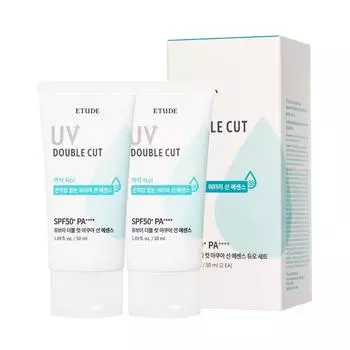 ETUDE house UV Double Cut Освежающий солнцезащитный гель SPF50+ PA++++ 50 мл