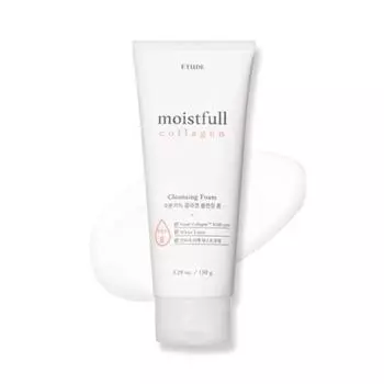 [Etude House] Увлажняющая пенка для умывания с коллагеном 150 мл