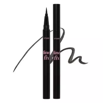Etude Подводка-кисть Line Fix Brush Liner 0,5 г, 01 Черный, 1 шт.