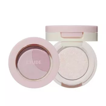 ETUDE Look At Duo Eye Shadow Multi Shadow Eye Shadow Shimmer Matte Glitter Праздничная коллекция Christmas Sparkle Transparency Компактный легкий 1