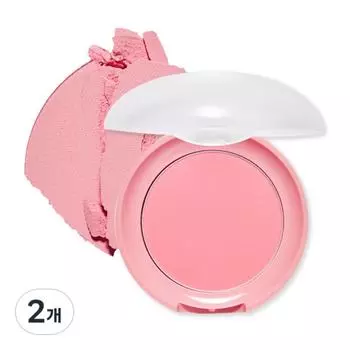 Etude Румяна Lovely Cookie Pact 4,5 г, PK002 Грейпфрутовое желе, 2 шт.
