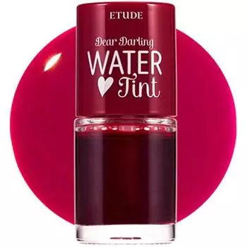 Etude New Dear Darling Water Lip Tint 9г, Red Jamon Aid, 1 популярная корейская косметика
