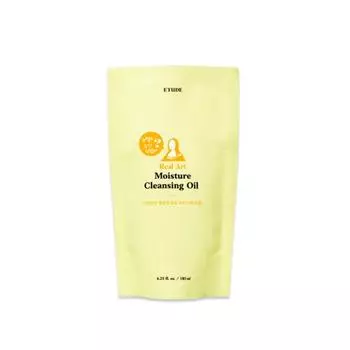 ETUDE Real Art Очищающее масло Увлажняющий сменный блок 185 мл [Онлайн Искл.]