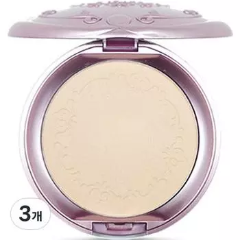 Etude Пудра Secret Beam Pact Powder 15 г SPF36 PA+++, NO2 светлый жемчужно-бежевый, 3 шт.