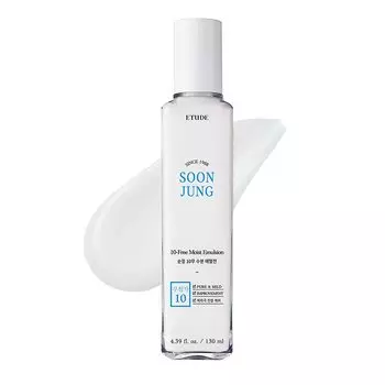 ETUDE Soonjeong Moist Emulsion 130 мл Эмульсия Слабокислотная формула Увлажняющий кондиционер для кожи Пантенол Мадекассосид [Etude Official]