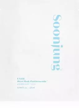 Etude Soonjung Panthensoside Masque Tissu Hydratant Et Apaisant TU прозрачный