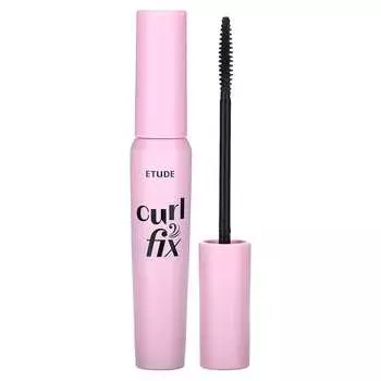 ETUDE, Тушь для ресниц Curl Fix, 01 Черный, 8 г