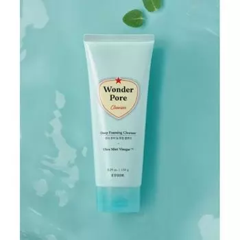Etude Wonder Pore Глубоко очищающая пенка 150 г FREE