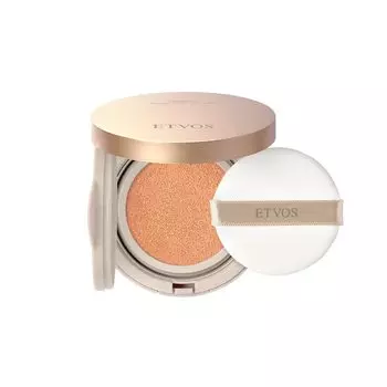 ETVOS Mineral Glow Skin Cushion case SPF32 12g Pink Base Makeup Ceramide (с + затяжкой) PA+++ #Естественный, в форме человека бежевый