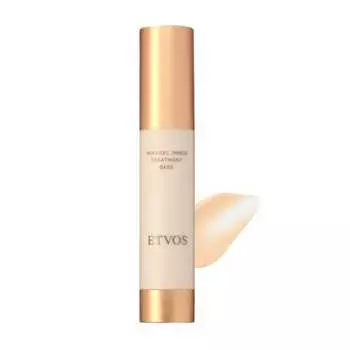 etvos минеральная внутренняя лечебная база #прозрачный бежевый 25 мл spf31 pa+++ блеск прозрачность человеческий тип керамид основа под макияж, которая делает сухие тонкие морщины менее не