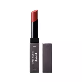 ETVOS Mineral Rouge Red 2g Gloss Sensitive Skin Dry Skin Lipstick Soap Off #Burgundy