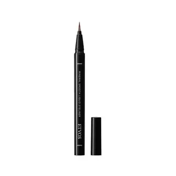 ETVOS Mineral Smooth Liquid Eyeliner Brown Soft Matte Смывается горячей водой #Natural