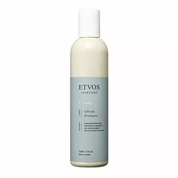 ETVOS Refresh Shampoo 230 мл Освежающий аминокислотный шампунь для кожи головы, устраняющий запах и липкость, уход за кожей головы без силикона [женщины, мужчины, унисекс]