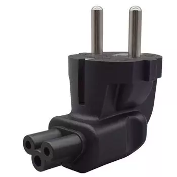 EU4.8mm в C5 прямоугольный силовой преобразователь вилка 2Pin в C5 силовые преобразователи адаптер
