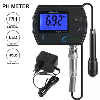 EU plug Online pH monitor Acidometer Professional Accurate for Aquarium Multi-parameter Water Quality Monitor pH Meter