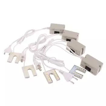 Eu/U Plug 10 Led швейная машинка свет U-образный промышленный светильник магнитный рабочий свет для сверлильных станков верстаки