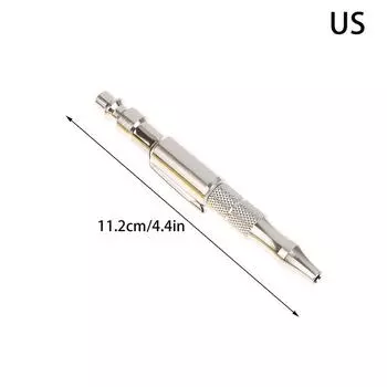 Eu/Us Adjustables Pocket Air Blow Guns, Industrial Style 1/4 Inches M Quick Plug, Air Blowers Pen For Dust Cleanings 11.2cm