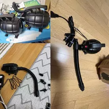 EU/US Plug Air Bed Air Inflation Tool Home House Camping Utility Tool 220V Электрический воздушный насос 600W Воздушный компрессор Портативный EU Plug