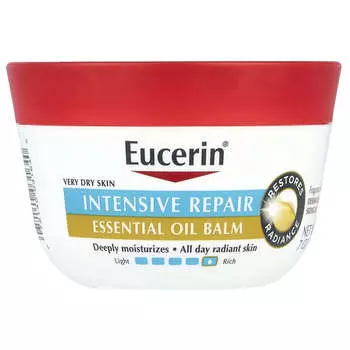 Eucerin, Бальзам с эфирными маслами для интенсивного восстановления, без отдушек, 7 унций (198 г)