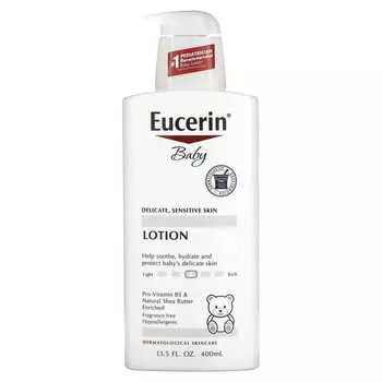 Eucerin, детский лосьон, без запаха, 13,5 жидких унций (400 мл)