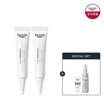 Eucerin Eucerin Even Radiance Dark Circle Eye Cream 15 мл 2 шт [пар] Ночной гиалурон 7 мл + Концентрат 5 мл EVEN RADIANCE DARK CIRCLE EYE CREAM 15ml 2ea/20