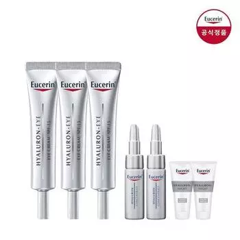 Eucerin Eucerin Hyaluron Eye Cream 15 мл 3 шт. [пар] Hyaluron Night 7 мл 2 шт. + Concentrate 5 мл 2 шт. HYALURON EYE CREAM 15ml3/20