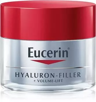 Eucerin Гиалурон-Филлер + Ночной лифтинг-крем Volume-Lift TU прозрачный