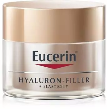 Eucerin Hyaluron-filler + Elasticity Интенсивный питательный ночной крем для зрелой кожи TU прозрачный