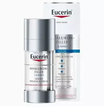 Eucerin Hyaluron-Filler Пилинг Ночная сыворотка 30 мл