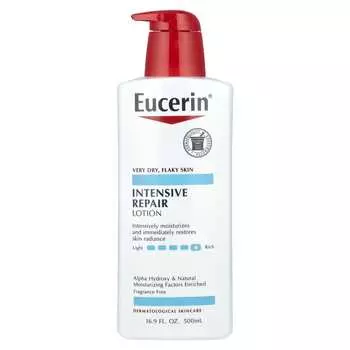 Eucerin, Интенсивный восстанавливающий лосьон, без отдушек, 16,9 жидких унций (500 мл)