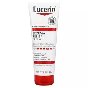 Eucerin, Крем для тела от экземы, для кожи, склонной к экземе, без отдушек, 8,0 унций (226 г)