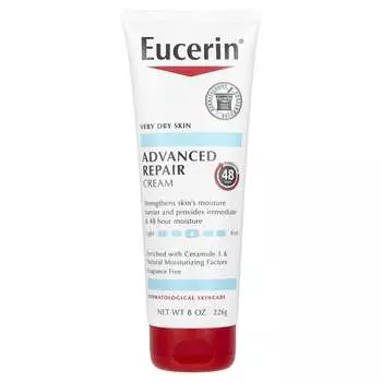 Eucerin, Крем для улучшенного восстановления, без отдушек, 8 унций (226 г)