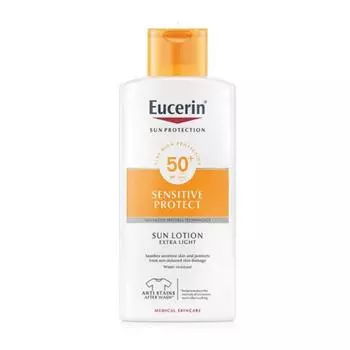 Eucerin Sensitive Protect Солнцезащитный лосьон Extra Light Spf50+ 400 мл