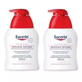 Eucerin Set Защитная жидкость для мытья интимной гигиены, 2x250 мл