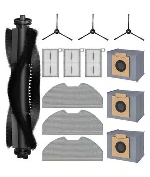 Eufy X8 Pro Расходные материалы Аксессуары для робота-пылесоса Фильтровальная бумага Набор расходных материалов для щеток и швабр Комплект запасных частей для робота-пылесоса 13