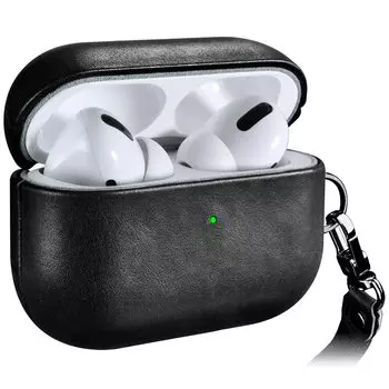 EUKUS для AirPods Pro Case в октябре 2019 года для AirPods Pro Leather Case Cover Airpods Pro Case Полная защита Защита от падений Ударопрочный Потерянный