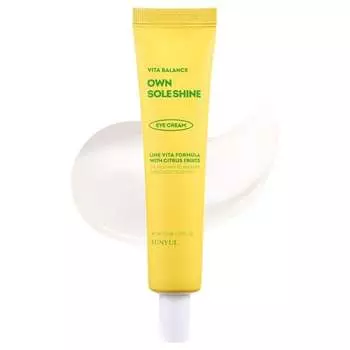 Eun Yul Vita Balance Owned Sol Shine Reincarnation Eye Cream 30ml 1pc Anti Wrinkle Whitening