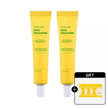 Крем для кожи вокруг глаз Eun Yul Vita Balance Owned Soul Shine Reincarnation 30 мл 2 X 2 [+ 6 дополнительных тонер-дисков]