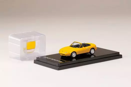 Eunos Roadster Sunburst Yellow 1/64 (NA6CE) J-ОГРАНИЧЕННЫЙ жёлтый