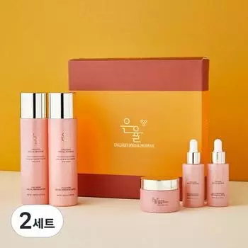 Eunyul Collagen 5 Set + сумка для покупок, 2 комплекта, набор популярной корейской косметики
