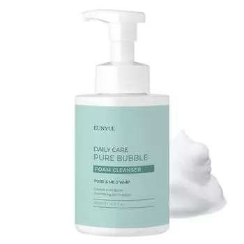 Eunyul Daily Care Pure Bubble Mildly Acidic 5.5 Foam Cleansing, 500ml, 1 piece