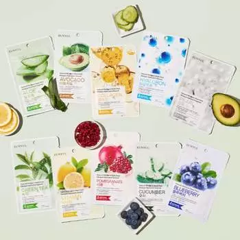 Eunyul Natural Mask Pack 10 видов (13 вариантов) Avocado 10PCS