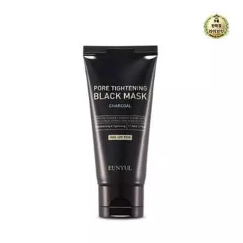 Eunyul Pore Tightening Black Mask Peel Off Pack, 1 pack, 13 pieces