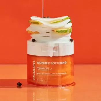 Eunyul Vita Balance Wonder Softening Peeling Pad 70 листов, 190 мл (3 варианта) 1PCS