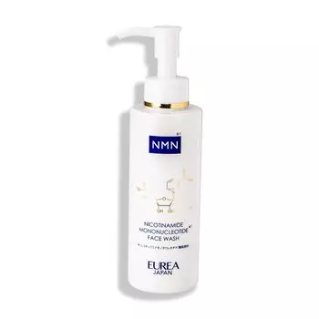 EUREA Face Wash NMN Жидкое очищающее средство для лица Сухая кожа Чувствительная кожа Уход за кожей Сделано в Японии [Официально] (150мл / Содержит) (Старение