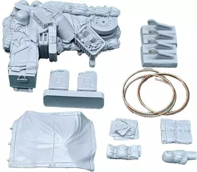 Eureka XXL German assault gun 3 G type cargo set plastic model parts 1/35 No. (general purpose) ER-3573