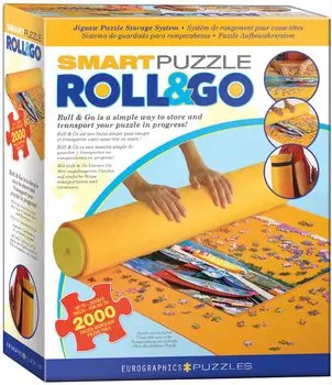 Eurographics Jigsaw Puzzle Roll Go Puzzle Roll Up Mat & 8955-0102 жёлтый