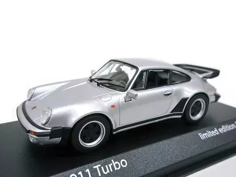 Europe Limited Porsche 911 Turbo 1977 930 Type 1/43 (Silver) серебряный